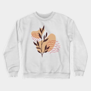 Boho Abstract Design Crewneck Sweatshirt